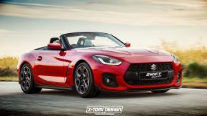 Suzuki Swift Sport Cabrio Z4 by X-Tomi Design 2018 года